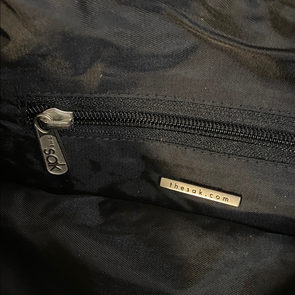 The Sak Shoulder Bag with Cosmetic Bag Woven Crochet + Second Bag - Picture 2 of 8